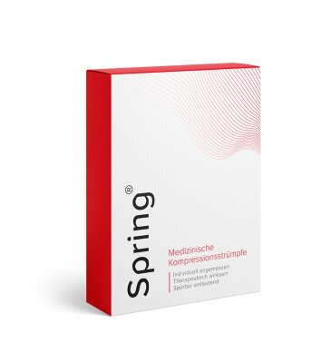 Spring classico KKL 1 AD Kniestrümpfe lang Noppenhaftband geschlossene Fußspitze, kurzer Fuß schwarz 5