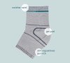 Sprunggelenkbandage b:joynz ankle support beige 3