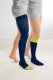 medi Rehab one KKL 1 AD Kniestrümpfe normal geschlossene Fußspitze lime/blue V