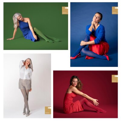 Kompressionsstrümpfe Ofa memory mit aloe vera Trendfarben