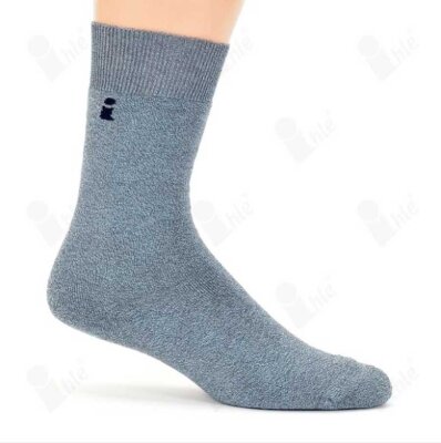 Ihle sock full plush jeansblue mel 35-38
