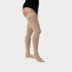 Juzo Basic KKL 1 AD Kniestrümpfe normal offene Fußspitze zucker VI Beutel