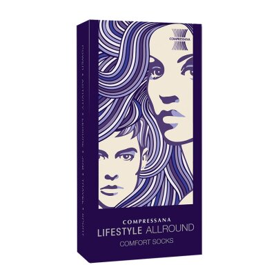 Kompressionsstrümpfe Compressana Lifestyle Allround