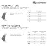 Achillessehnenbandage Bauerfeind Sports Achilles Support all-white M
