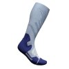 Sportstrümpfe Bauerfeind Sports Outdoor Merino Compression Socks women sky blue S 35-38