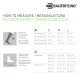 Sports Socks Bauerfeind Sports Outdoor Merino Compression Socks women sky blue M 43-46
