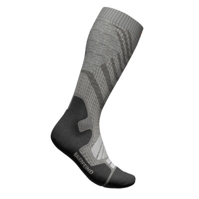 Sports Socks Bauerfeind Sports Outdoor Merino Compression Socks women stone grey S 39-42