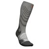 Sportstrümpfe Bauerfeind Sports Outdoor Merino Compression Socks women stone grey L 39-42