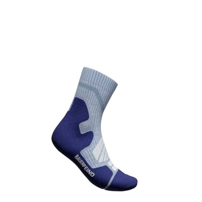 Sports Socks Bauerfeind Sports Outdoor Merino Mid Cut Socks women sky blue 35-38