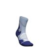 Sports Socks Bauerfeind Sports Outdoor Merino Mid Cut Socks women sky blue 35-38