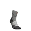 Sports Socks Bauerfeind Sports Outdoor Merino Mid Cut Socks women stone grey 35-38
