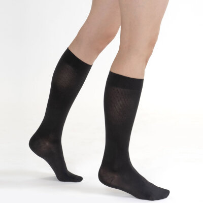 Reisestrümpfe Skysocks Cotton black 46-47
