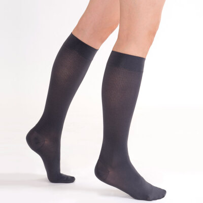 Reisestrümpfe Skysocks Cotton graphit 42-43