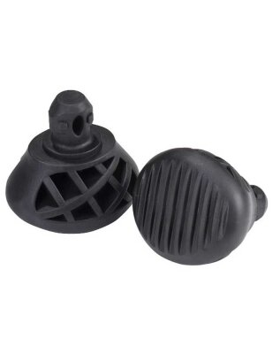 Ossenberg Ganymed rubber capsule black