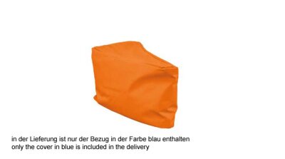 SHP Textilbezug blau Abduktionskissen M 30x21x15 cm