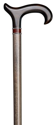 Gastrock Gehstock Esprit-Derby Lederring schwarzbraun