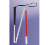 Ossenberg Sehbehinderten Taststock mit Nylonspitze faltbar 110 cm 3-teilig faltbar
