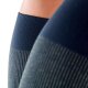 Bauerfeind VenoTrain cocoon CCL 2 AD Knee Highs long closed toe - foot short (size 36-41) schwarz L normal