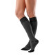 Bauerfeind VenoTrain cocoon CCL 2 AD Knee Highs long closed toe - foot short (size 36-41) schwarz L plus
