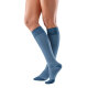 Bauerfeind VenoTrain cocoon CCL 2 AD Knee Highs long closed toe - foot long (size 41-46) denim M normal
