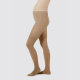 Juzo Hostess CCL 2 AT Pantyhose normal hochel. Leibteil open toe blaubeere II