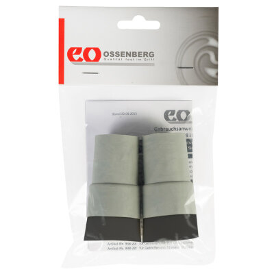 Ossenberg Gummikapsel Haftpuffer grau Stahleinlage 16 mm