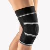 Kniebandage Bort StabiloGen Eco mit Haftband kurz schwarz 7+