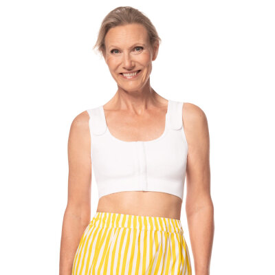 Amoena Sina Post-OP Kompressions-BH weiß 130/135