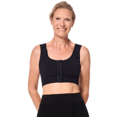 Amoena Sina Post-OP Kompressions-BH schwarz 110/115