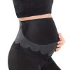 SIGVARIS Style Semitransparent Maternity Support CCL 2 normal open toe black L Plus