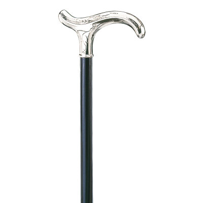Gastrock Walking Stick Silver Derby Black