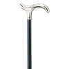 Gastrock Walking Stick Silver Derby Black