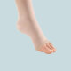 b:joynz compression stockings KKL 1 AD Kniestrümpfe - 1 Stück long ohne offene Fußspitze beige L plus