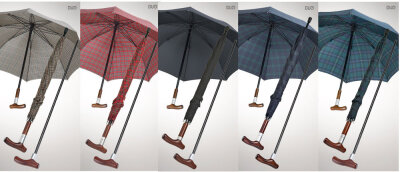Ossenberg umbrella cane Safebrella DUO Small version