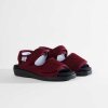 Varomed Post-Op Shoe Genf Velcro Sandal bordeaux 42