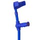 Ossenberg Gehhilfe Kiddy 100kg Druckknopf ergonomischer Hartgriff blau