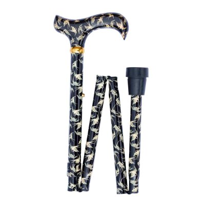 Gastrock Classic Canes Slim Folding Cane Birds