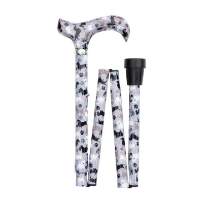 Gastrock Classic Canes Schlank-Faltstock Dackel