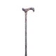 Gastrock Classic Canes Derby Walking stick Flora Silver