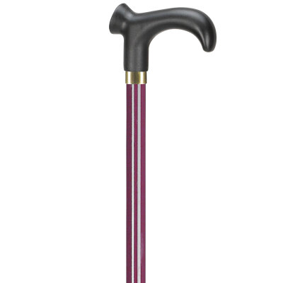 Brass ring - aubergine